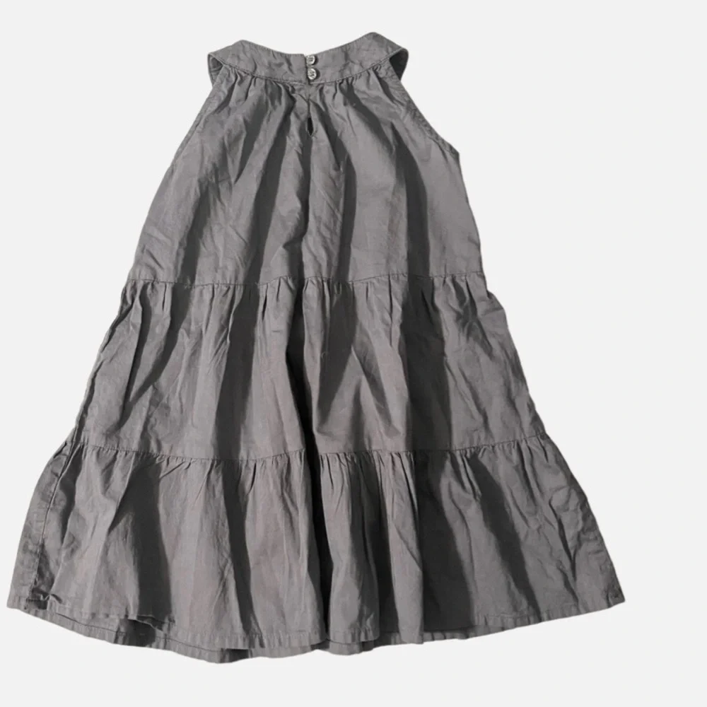 Oshkosh B'gosh Gray Lightweight Halter Dress Toddler Girls 2T